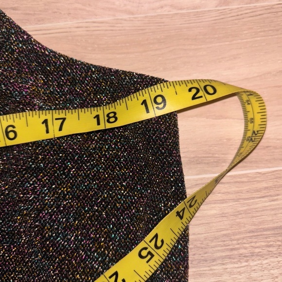 Express Metallic Mini Bodycon Dress - Picture 5 of 6